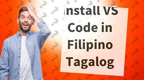 installation in Tagalog .